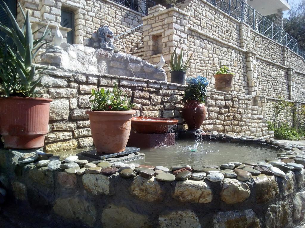 Stone Castle in Aigio Greece