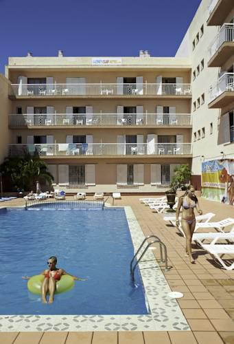 Hotel under renovation, in Lloret de Mar (Girona).