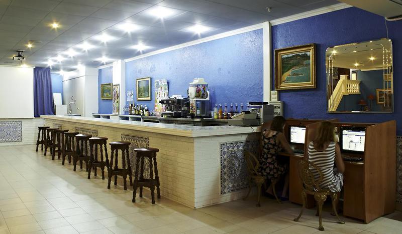 Hotel under renovation, in Lloret de Mar (Girona).