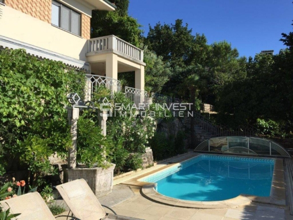 ISLAND OF KRK, beautiful villa 1st row to the sea!