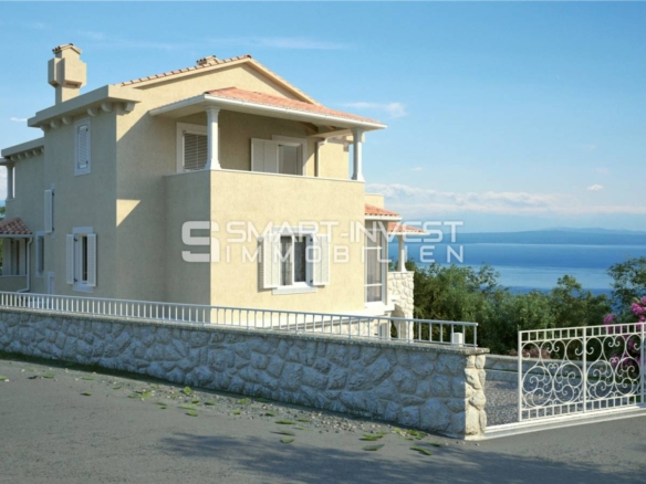OPATIJA – IČIĆI, beautiful new villa with panoramic sea view