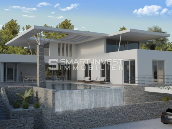 ISLAND OF KRK – beautiful new villa with a swimming pool