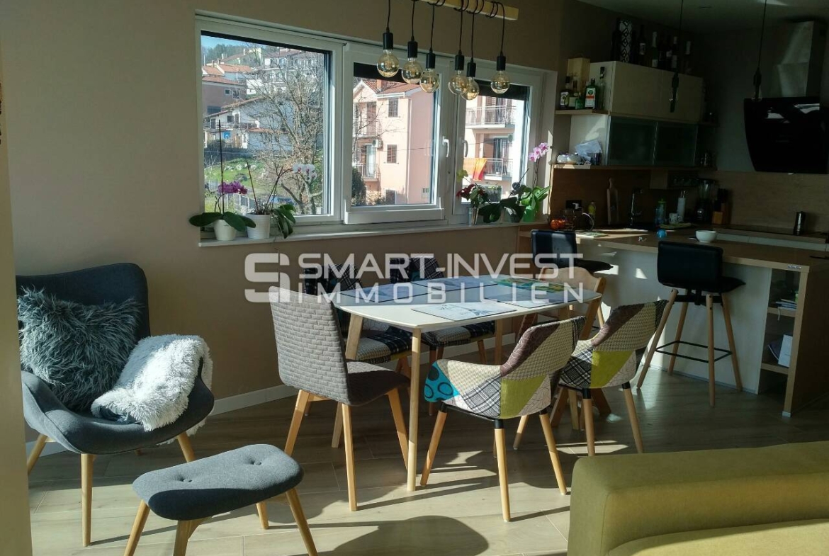 OPATIJA – 3-bedroom apartment with a beautiful sea view