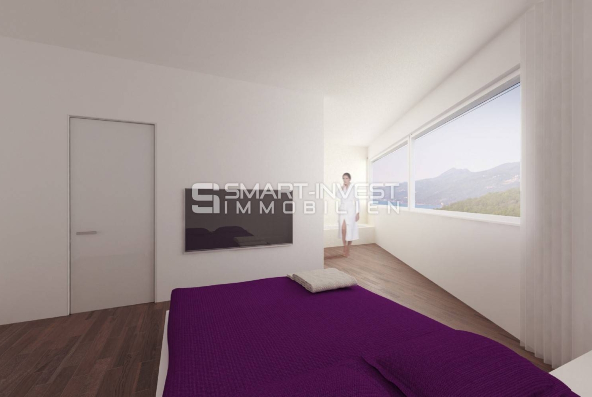 OPATIJA, luxury new building with panoramic view on entire Kvarner Bay!