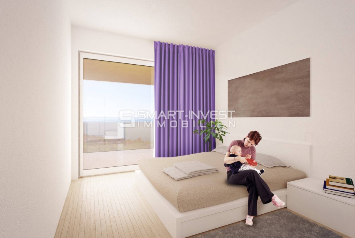 OPATIJA, luxury new building with panoramic view on entire Kvarner Bay!