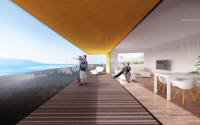 OPATIJA, luxury new building with panoramic view on entire Kvarner Bay!