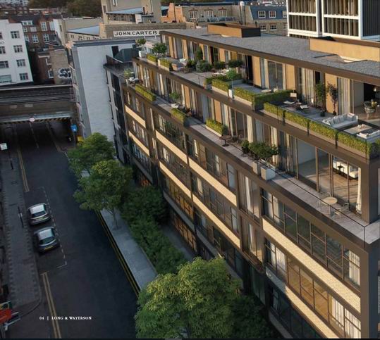 Apartment in a new residential complex in Central London.