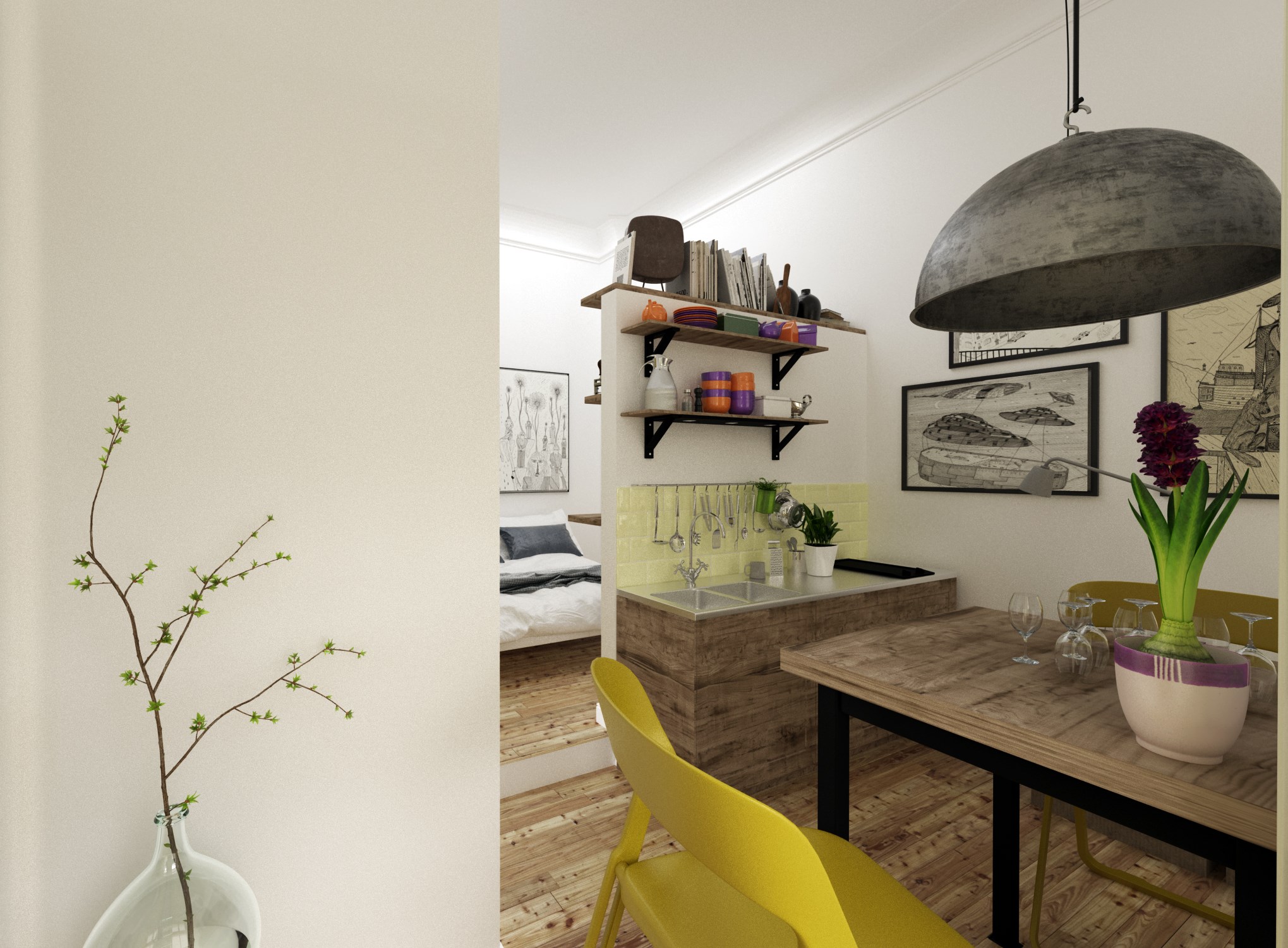 2-2-1-1 Apartment in Old Tbilisi