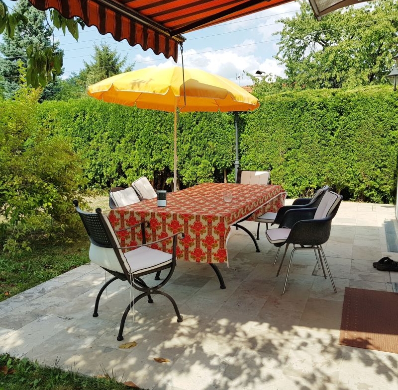 Beautiful house surrounded by greenery near Zagreb