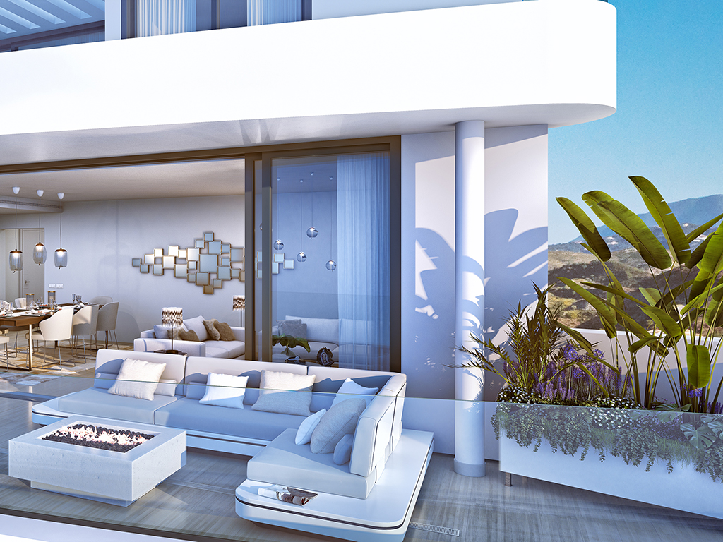 2, 3 and 4 bedrooms Apartments, penthouses and villas in new development in Fuengirola