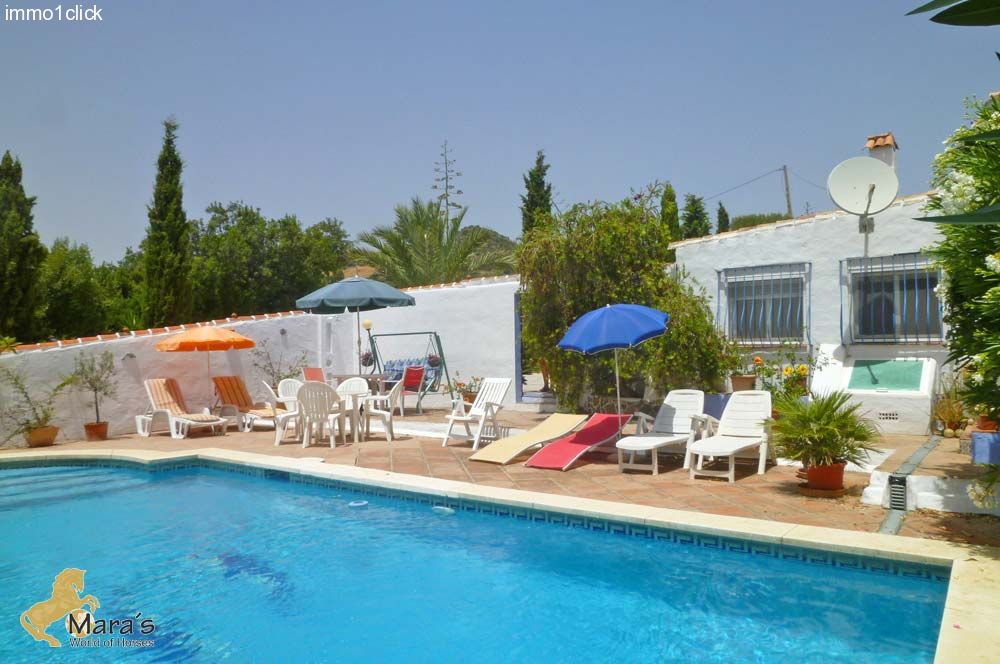 Great apartments and horse stable near Estepona, Costa del Sol.