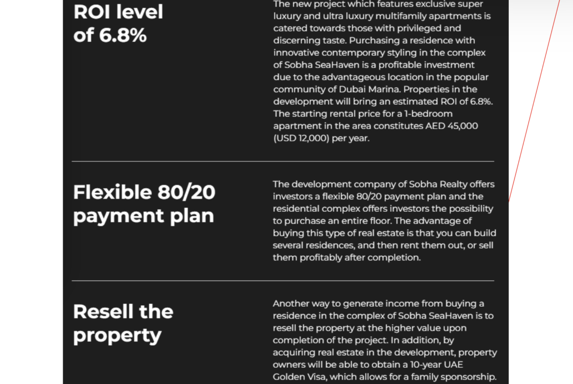 Exquisite Residental Project of Sobha SeaHaven