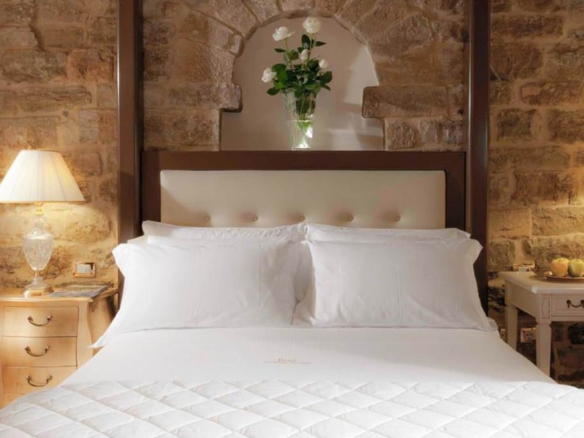 A boutique hotel in the historic center of Florence.