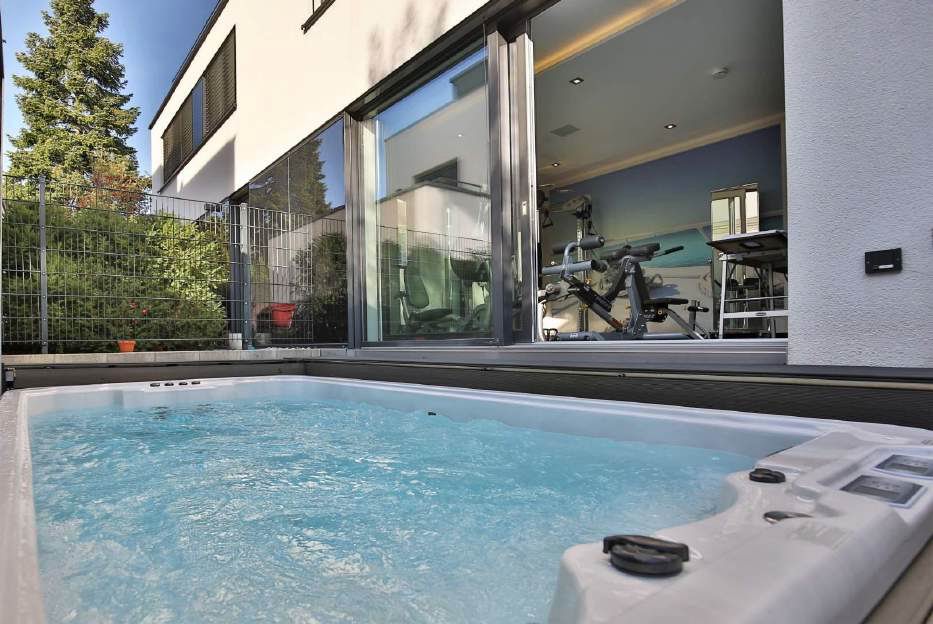 Luxurious duplex penthouse with a roof terrace in Munich.