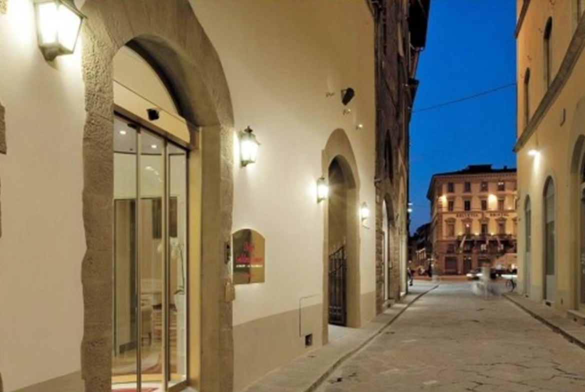 A boutique hotel in the historic center of Florence.