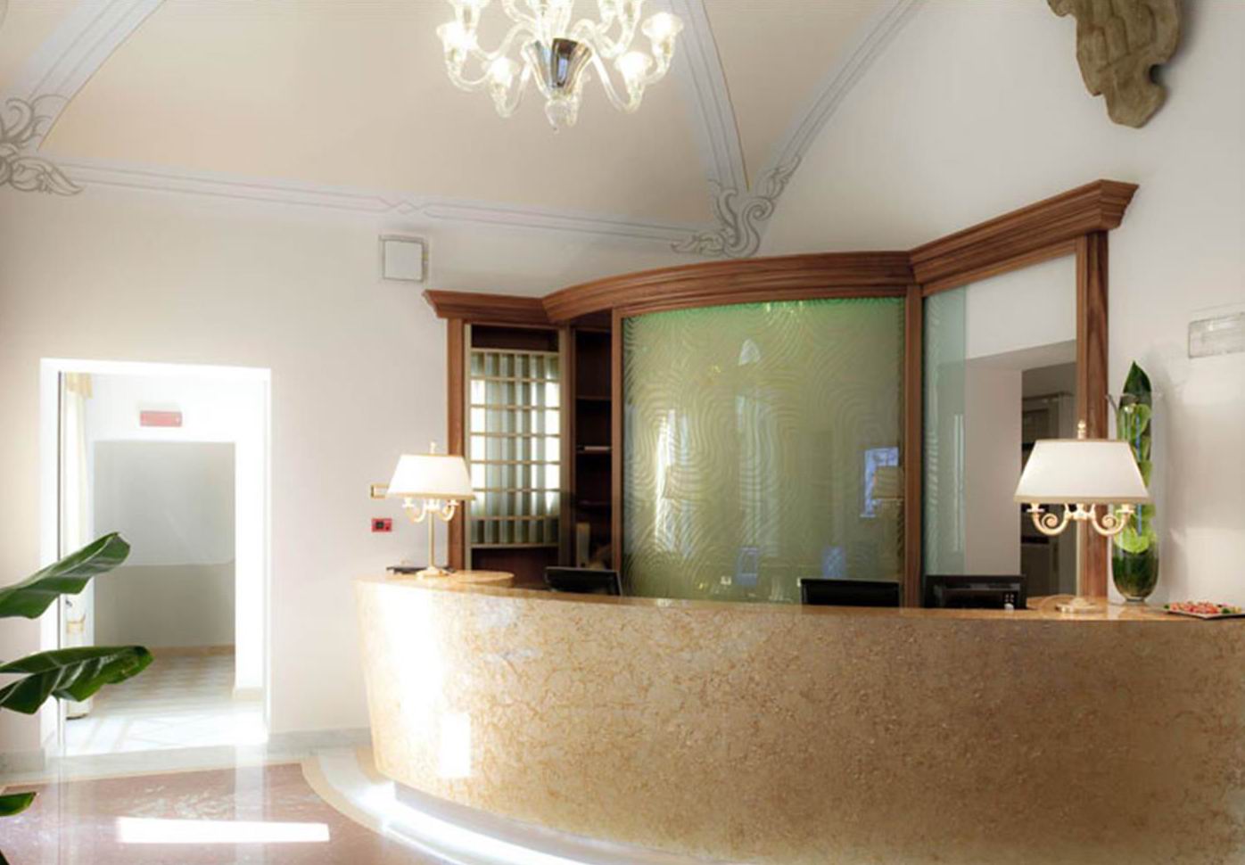 A boutique hotel in the historic center of Florence.