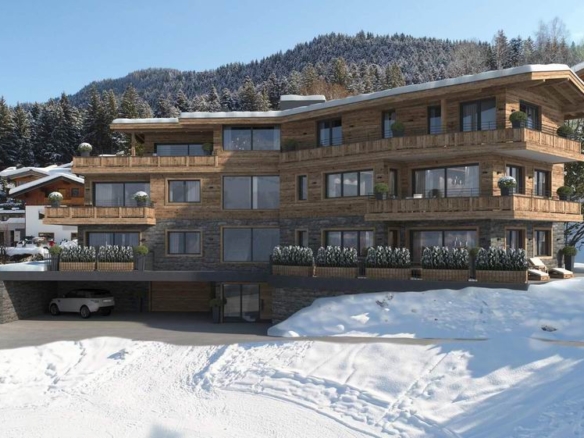 Luxury apartments in the ski resort of Ellmau.