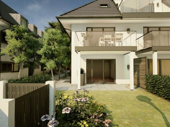 New apartment, with a large terrace, in Munich.