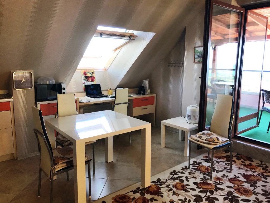 Apartment in Obzor with a panoramic sea view of 270 degrees