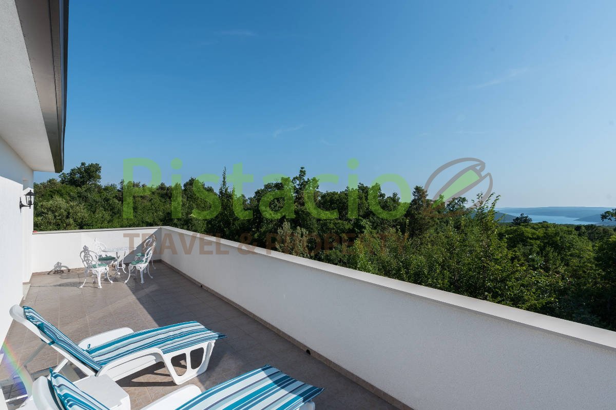 Newly built house with pool and sea view, Istria, Labin, Vlakovo.