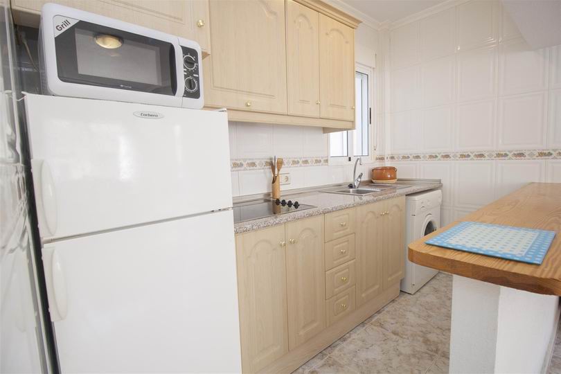 Apartment with a good repair, in Torrevieja.