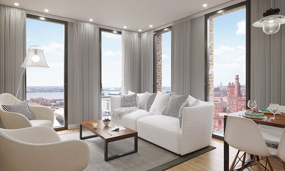 High-yield apartment in Liverpool.
