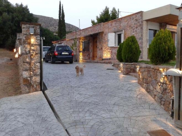 House at Anavyssos, Attica, Creece