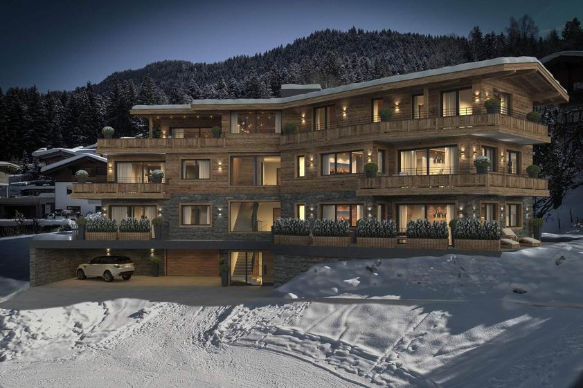 Luxury apartments in the ski resort of Ellmau.