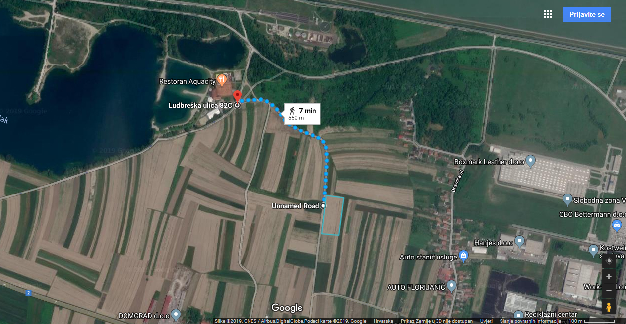 Plot of land in Varaždin,Croatia