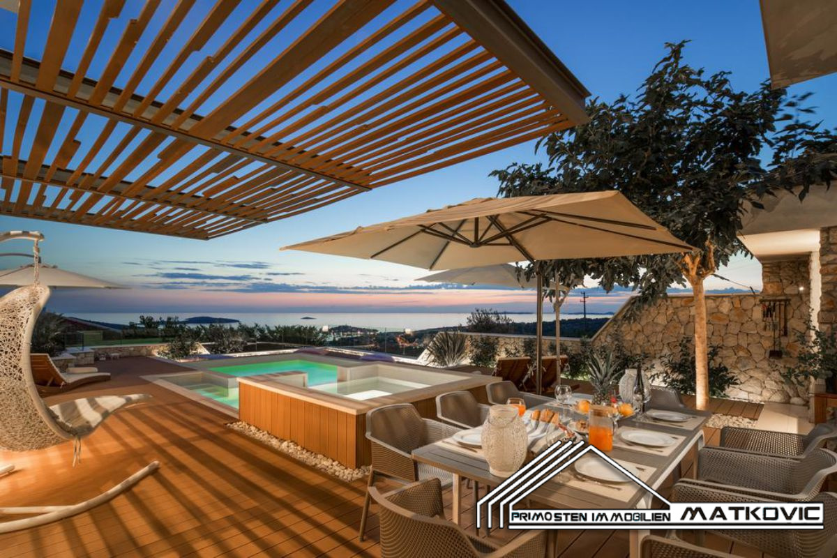 Villa-Primosten-EWG3 MODERN 5 STARS VILLA WITH FANTASTIC PANORAMIC VIEW IN PRIMOSTEN