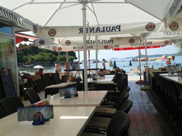 Restaurant on the beach in Vodice!