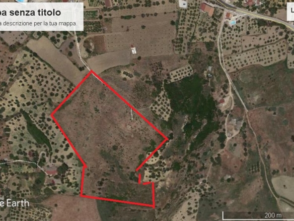 Land with ruin in Sicily – Re Contrada Cianciania