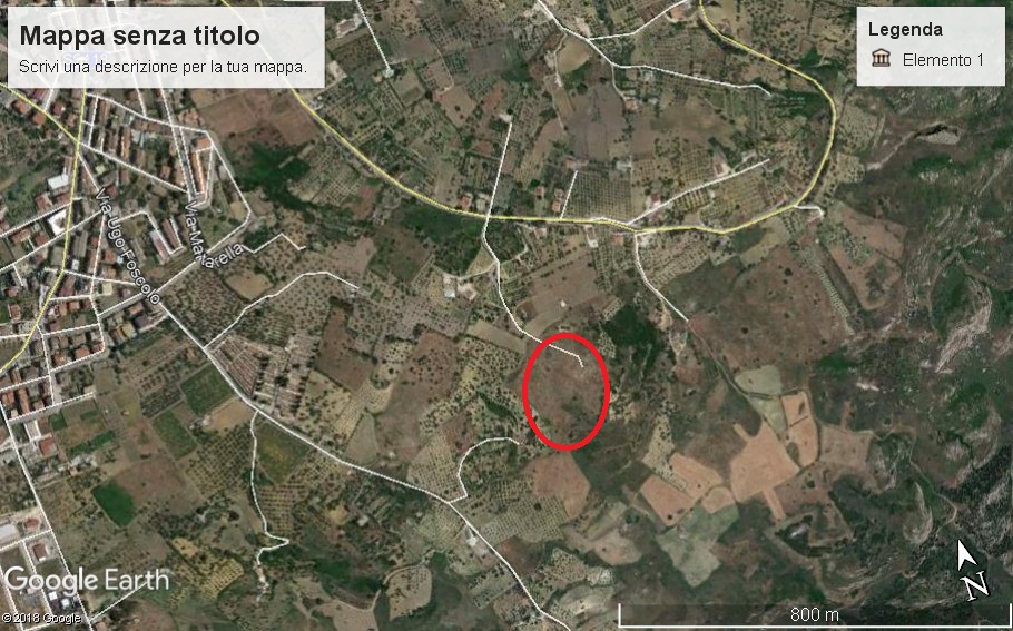 Land with ruin in Sicily – Re Contrada Cianciania