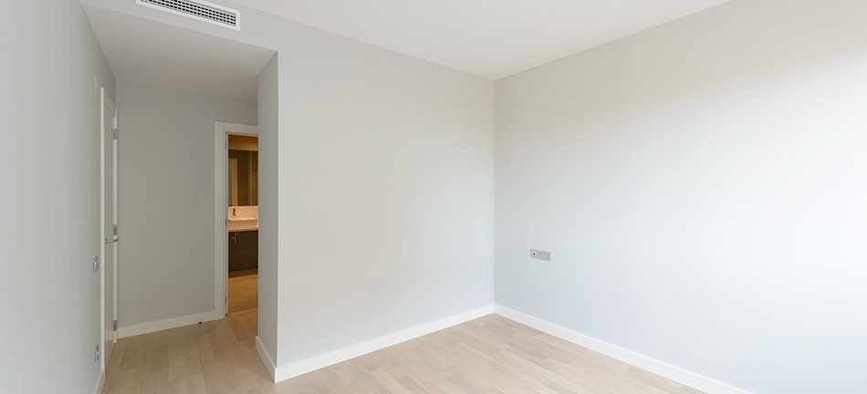 Spacious apartment in a new house in the prestigious area of ​​Barcelona.