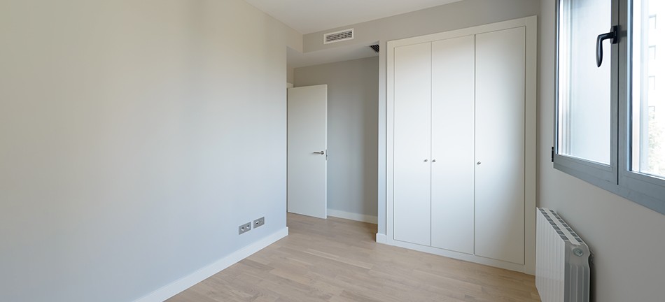 Spacious apartment in a new house in the prestigious area of ​​Barcelona.
