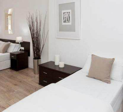 Aparthotel in Barcelona.