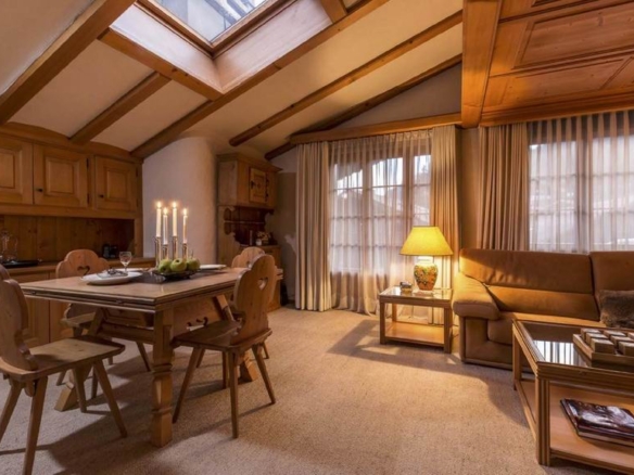 Luxury apartments in Gstaad.
