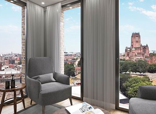 High-yield apartment in Liverpool.