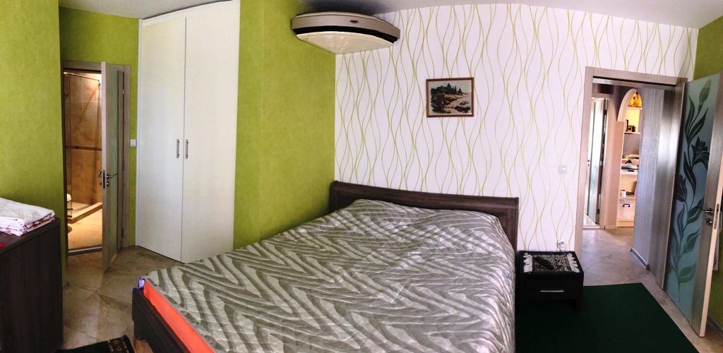 Apartment in Obzor with a panoramic sea view of 270 degrees