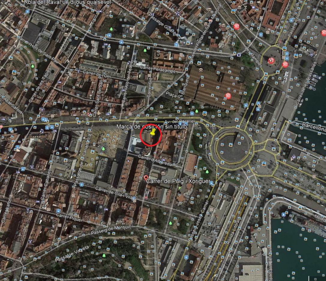 Plot of land for commercial building, in Barcelona.