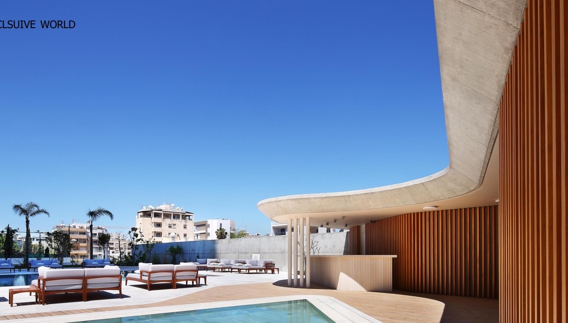 Beachfront Full-floor 4-Bedroom 478.30 m2 apartment, Cyprus